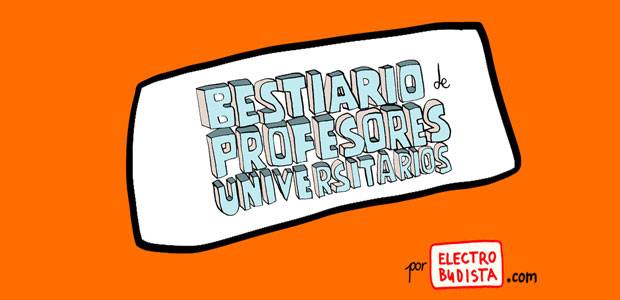 Bestiario de profesores universitarios