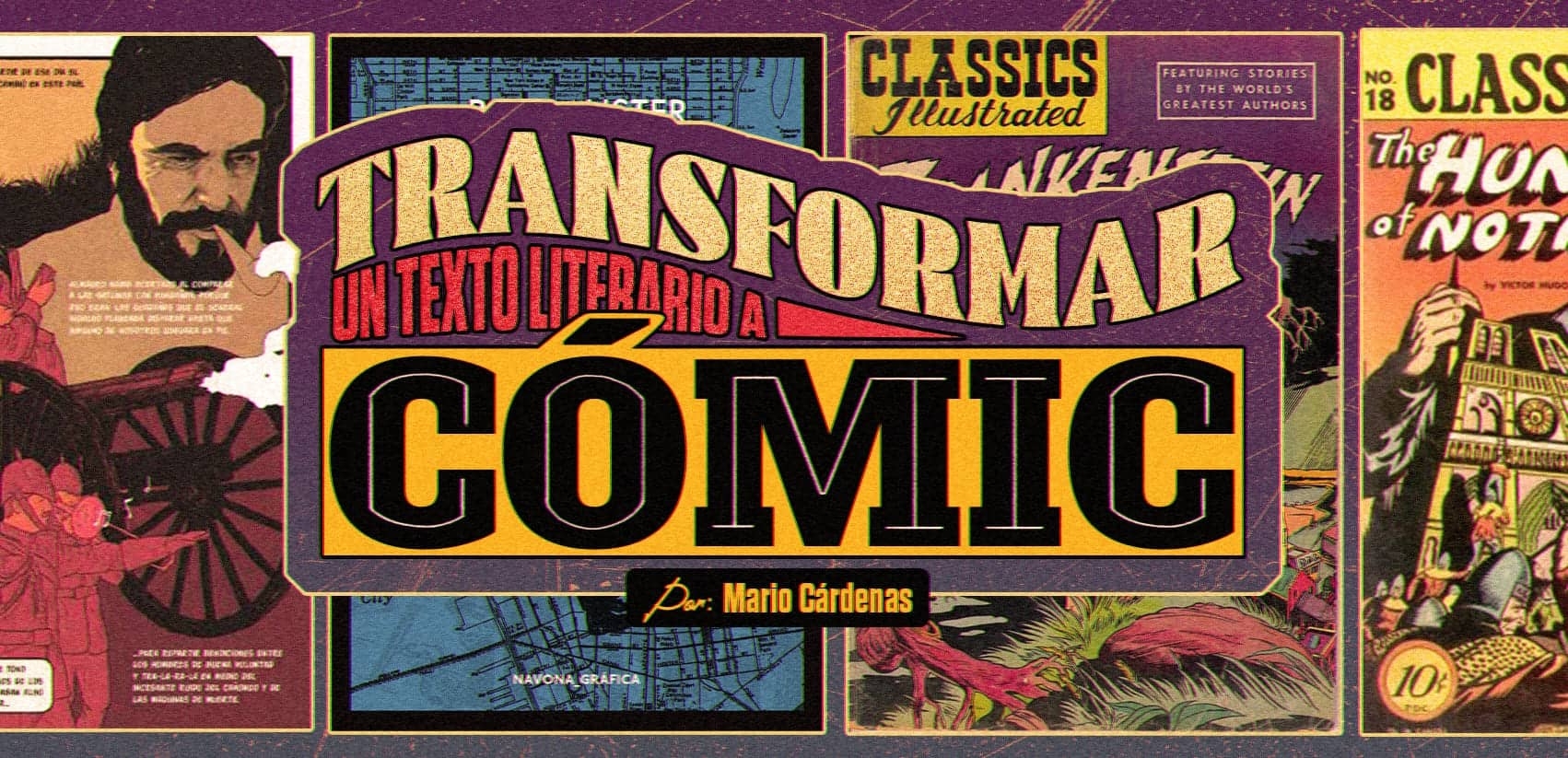 Transformar un texto literario en cómic