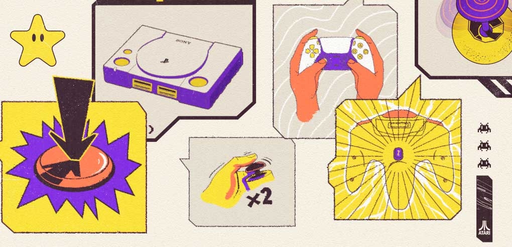 Así han evolucionado los controles de los videojuegos