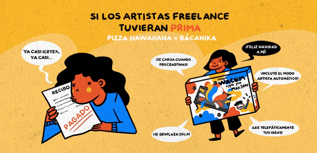 La Navidad soñada de los artistas freelance