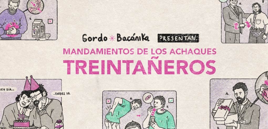 Mandamientos de los achaques treintañeros