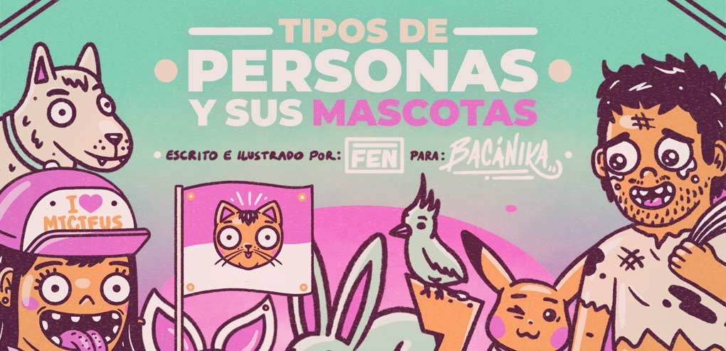 Tipos de personas y sus mascotas