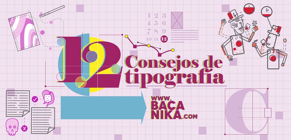 12 consejos para diseñar con tipografía