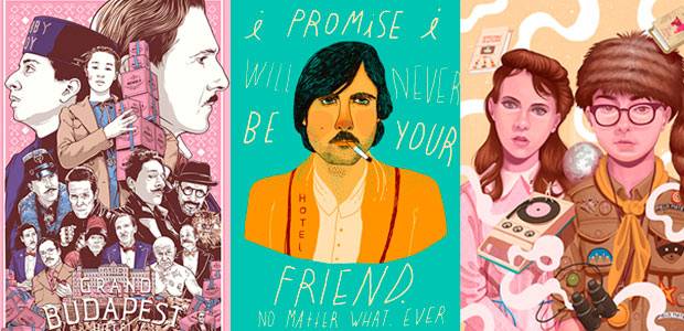 Ilustradores inspirados en Wes Anderson