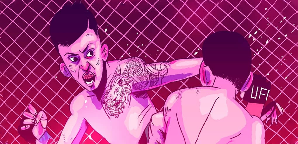 Estrellas ilustradas de las Artes Marciales Mixtas (MMA) en Colombia