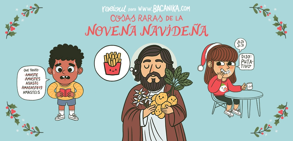 Cosas raras de las novenas navideñas