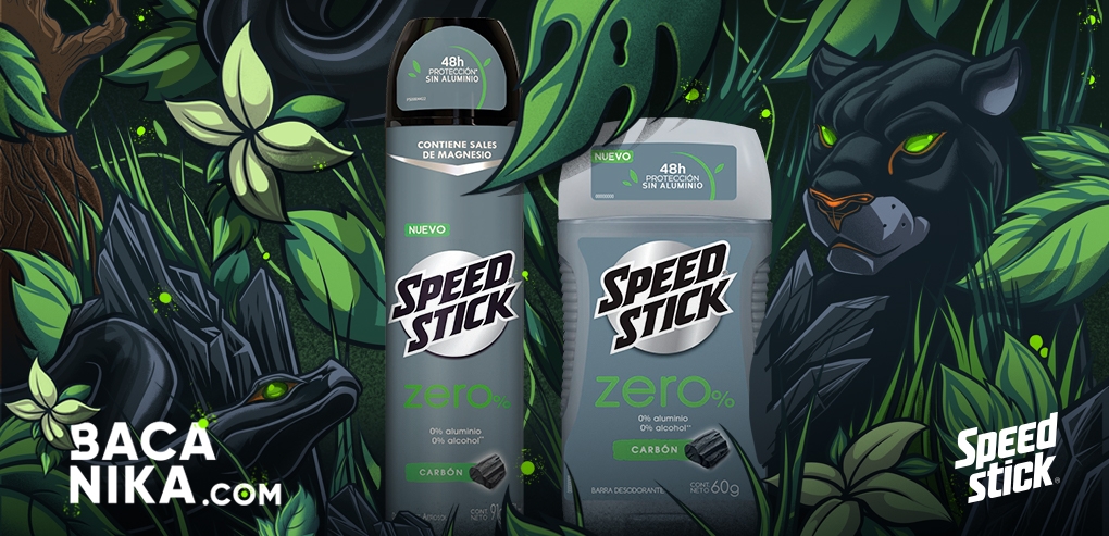 Desafío de ilustración Bacánika / Lady Speed Stick - Speed Stick