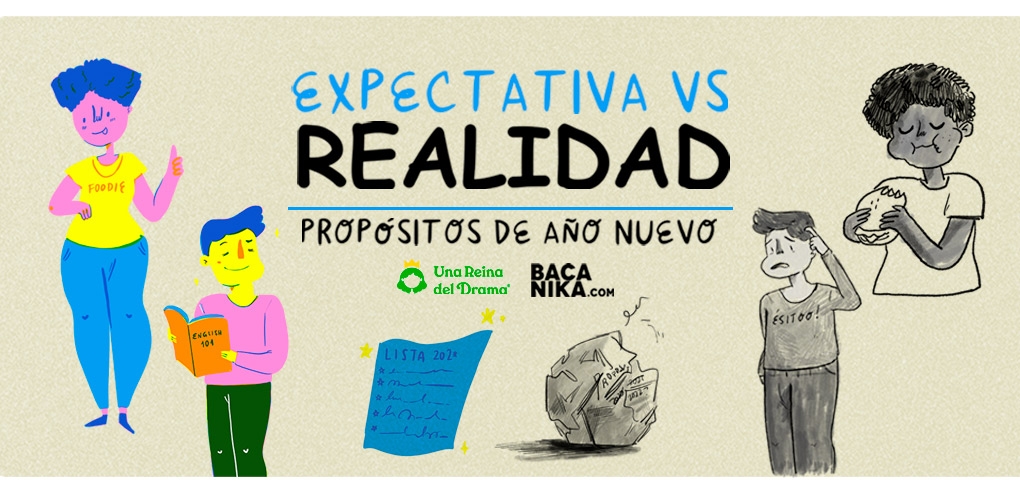 Propósitos de año nuevo: expectativa vs. realidad